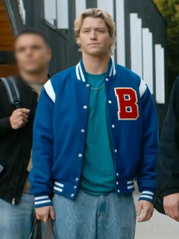 Off Campus S01 Dean Di Laurentis Varsity Jacket Blue