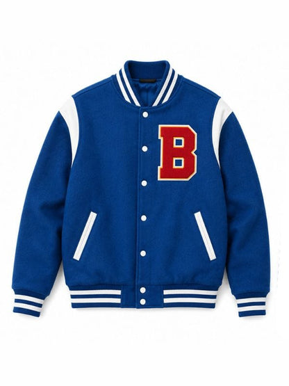 Off Campus S01 Dean Di Laurentis Varsity Jacket Blue