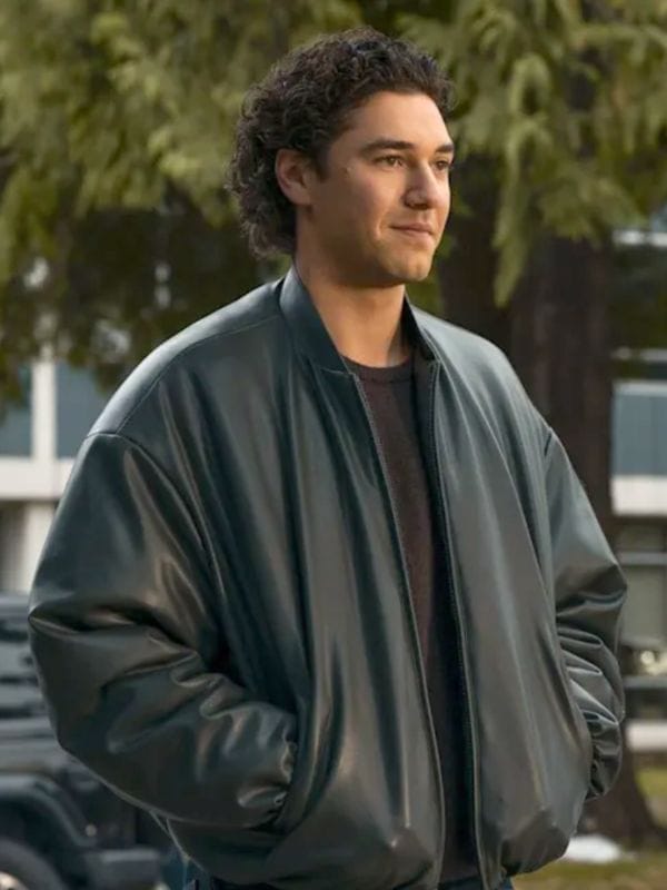Off Campus S01 Garrett Graham Green Leather Jacket