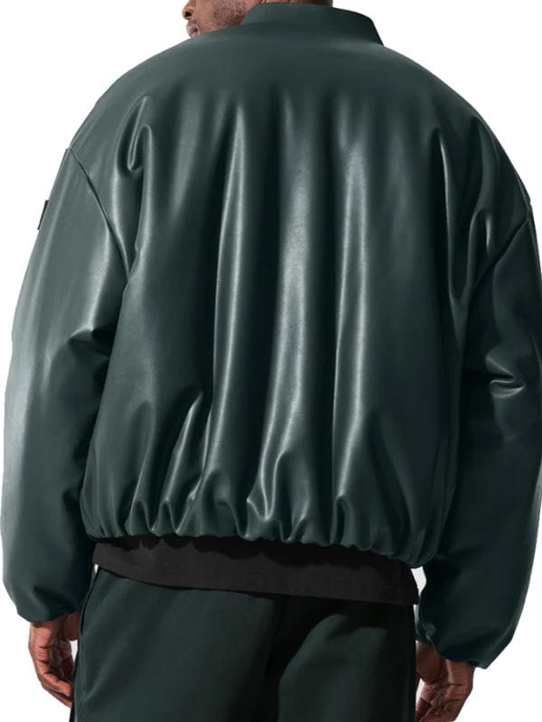 Off Campus S01 Garrett Graham Green Leather Jacket