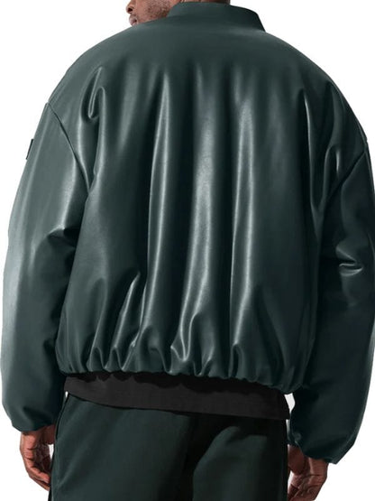 Off Campus S01 Garrett Graham Green Leather Jacket