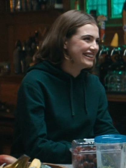 Off Campus S01 Hannah Wells Teal Hoodie