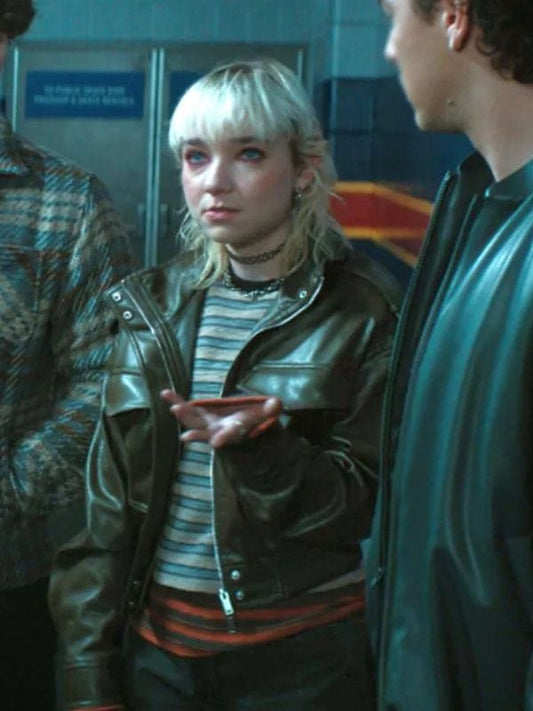Off Campus S01 Julia Sarah Stone Leather Jacket