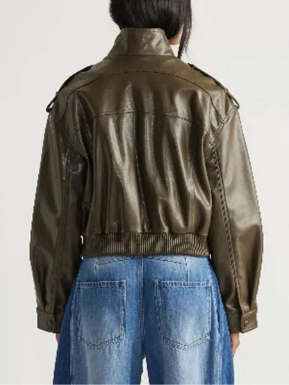 Off Campus S01 Julia Sarah Stone Leather Jacket