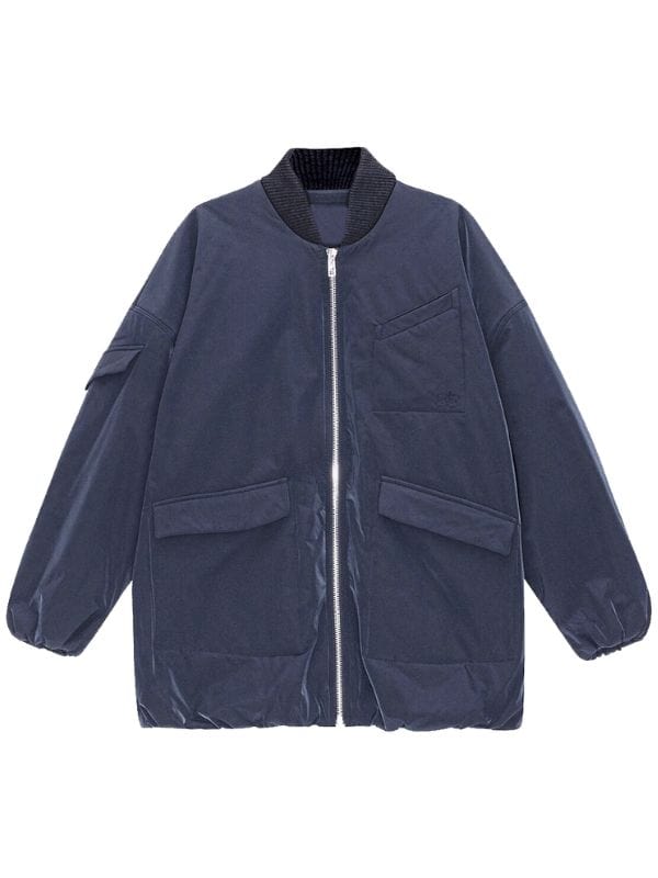Olivia Attwood Price of Perfection Oversize Jacket Blue