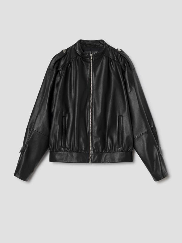 Olivia Rodrigo Chicago 2026 Leather Jacket Black