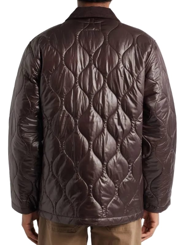 On The Chi S08 Bakari’s Brown Quilted Jacket