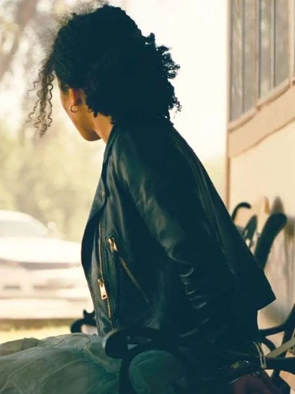 One Battle After Another Chase Infiniti Leather Jacket