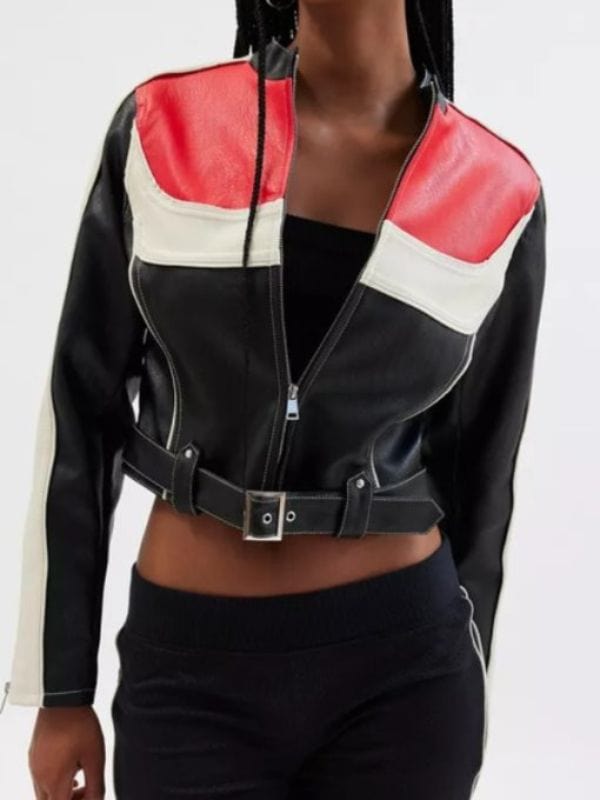 Only Murders In The Building S04 Lilian Rebelo Moto Jacket Only Murders In The Building S04 Lilian Rebelo Moto Jacket
