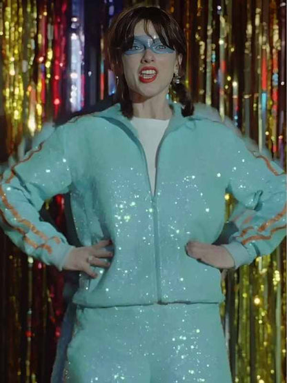Opalite Taylor Swift Sequin Mint Green Tracksuit