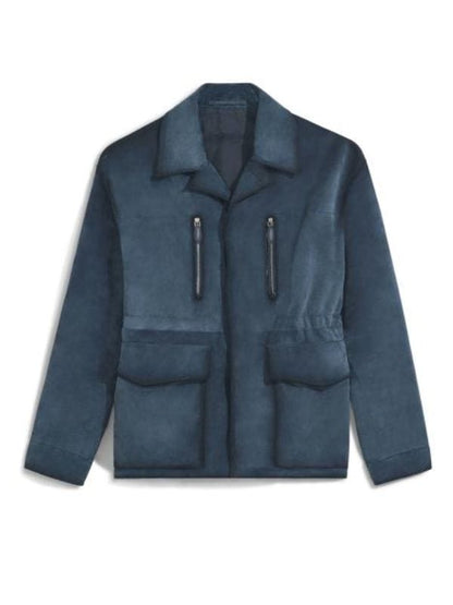 Our Movie S01 Namgoong Min Blue Suede Jacket