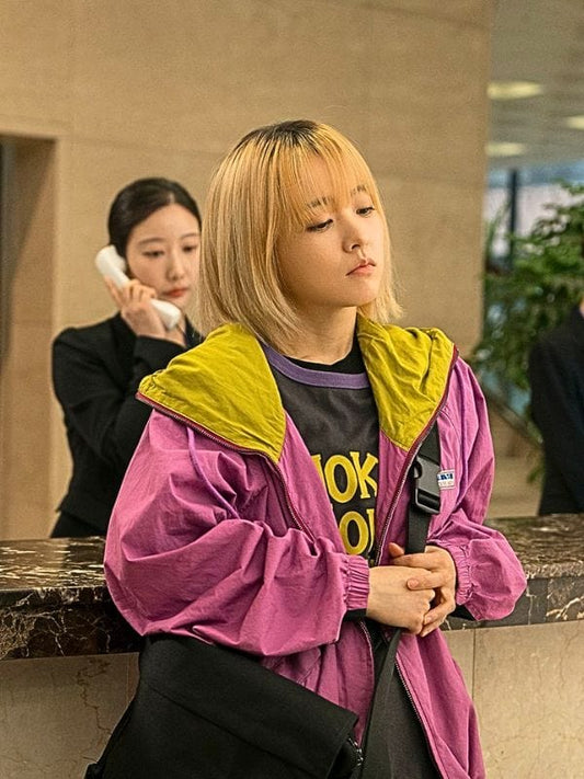Our Unwritten Seoul S01 Park Bo-young Purple Jacket