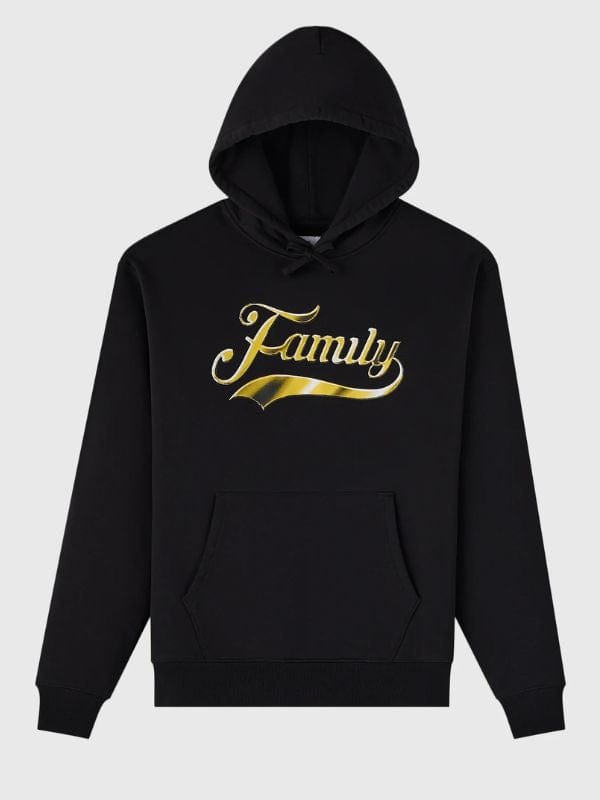 OVO Chrome Family Hoodie Black and Blue