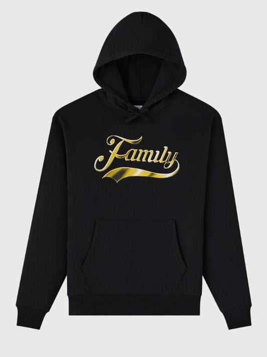 OVO Chrome Family Hoodie Black and Blue