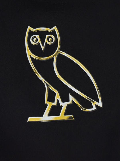 OVO Chrome Family Hoodie Black and Blue
