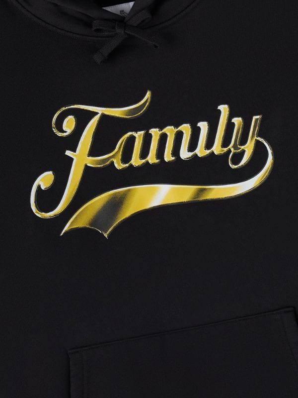 OVO Chrome Family Hoodie Black and Blue