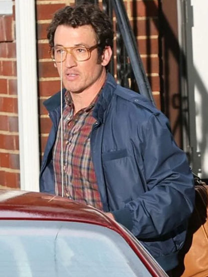 Paper Tiger Miles Teller Bomber Jacket Blue - Shop Now