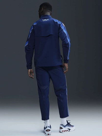 Paris 2024 Olympics Team USA Blue Tracksuit Paris 2024 Olympics Team USA Blue Tracksuit