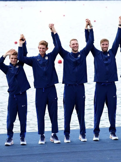 Paris 2024 Olympics Team USA Blue Tracksuit Paris 2024 Olympics Team USA Blue Tracksuit