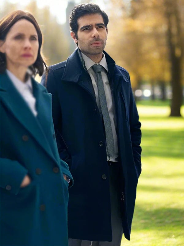 Patience S01 Ali Ariaie Blue Coat Patience S01 Ali Ariaie Blue Coat
