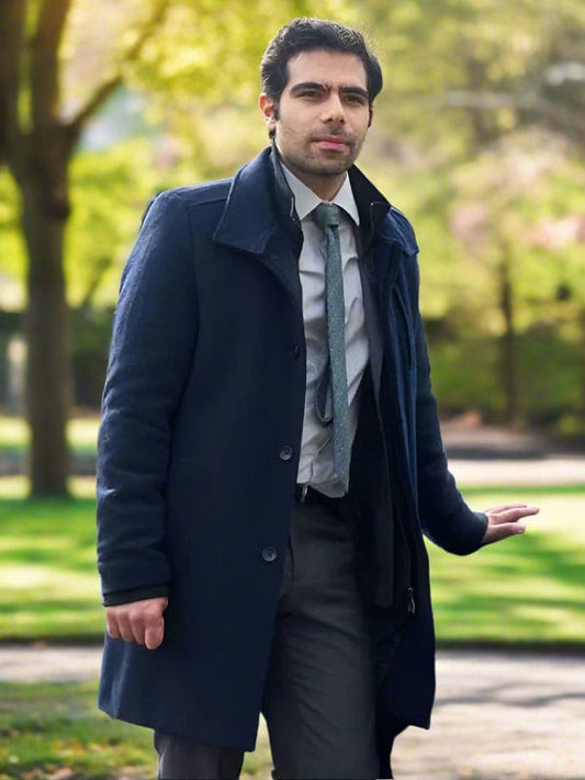 Patience S01 Ali Ariaie Blue Coat Patience S01 Ali Ariaie Blue Coat