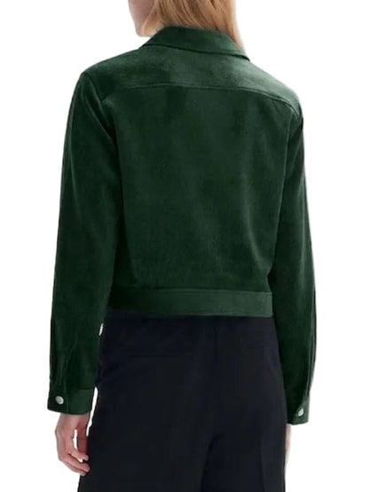 Patience S01 Ella Maisy Purvis Corduroy Jacket Green