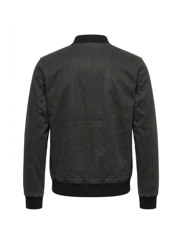 Patience S02 Elliot Scott Bomber Jacket Black