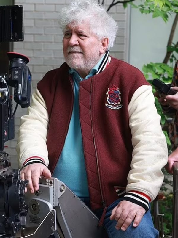 Pedro Almodóvar The Room Next Door Varsity Jacket Pedro Almodóvar The Room Next Door Varsity Jacket