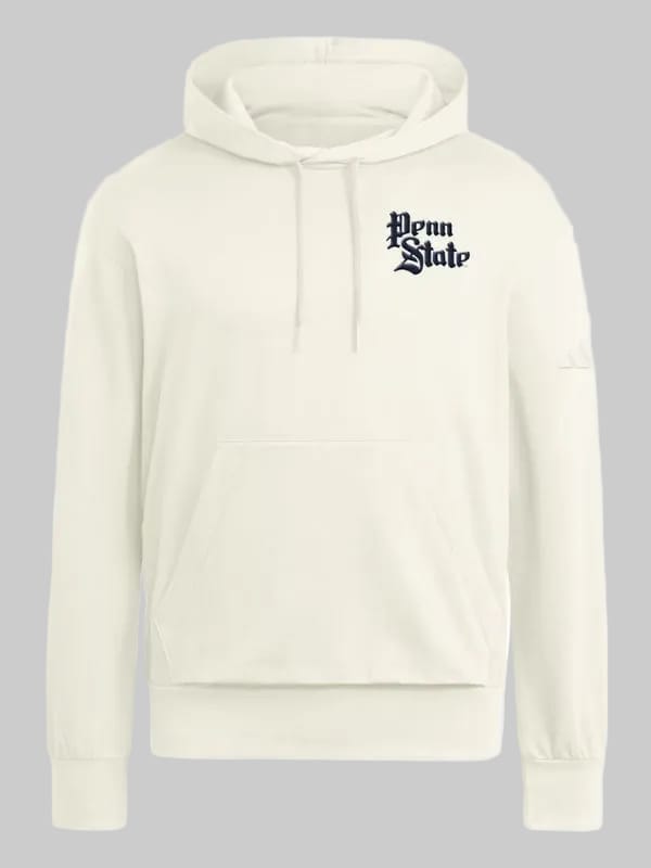 Adidas Penn State Premium Hoodie Off White