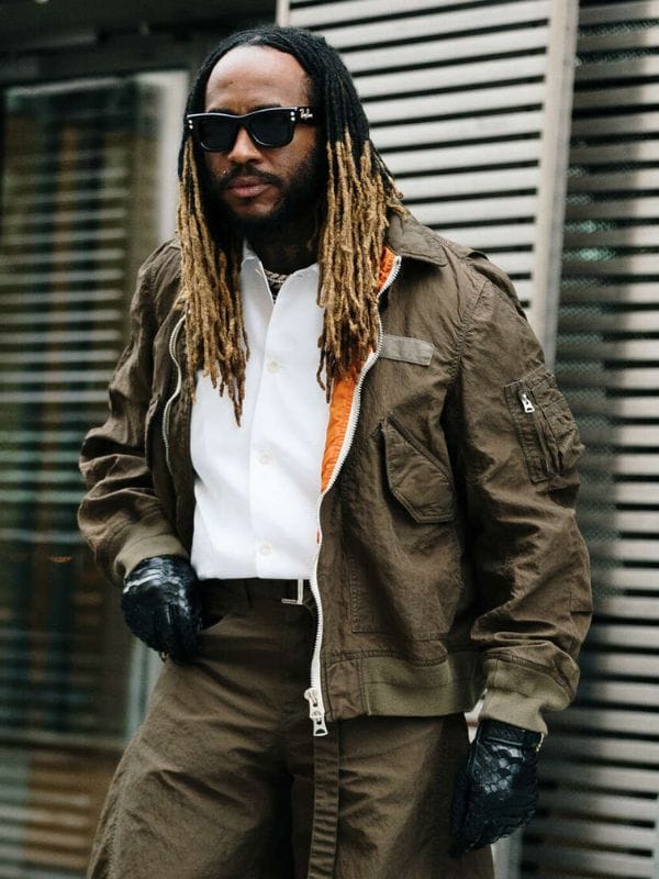 PFW 2026 Thundercat Bomber Jacket Khaki