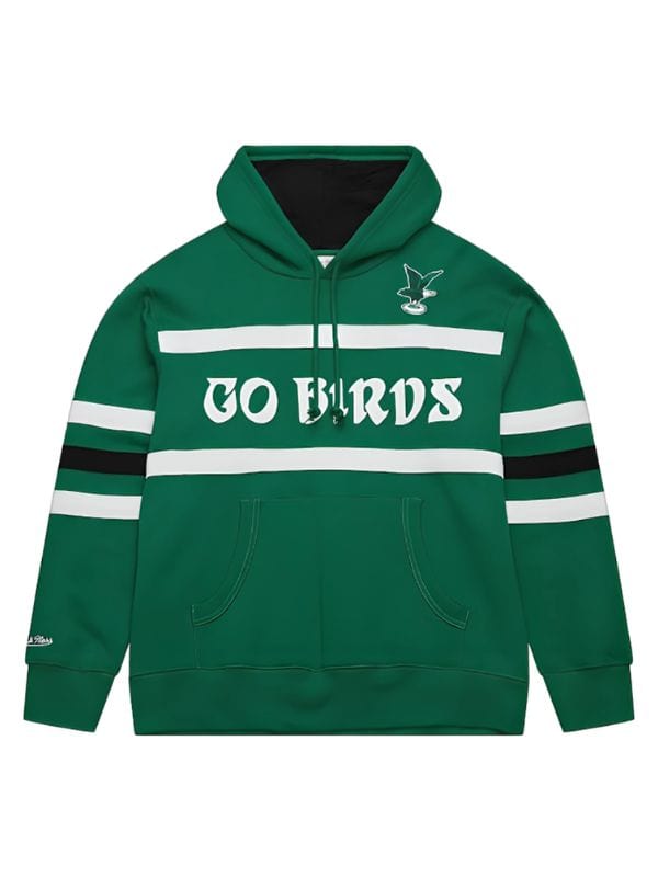Philadelphia Eagles Vintage Head Coach Green Hoodie
