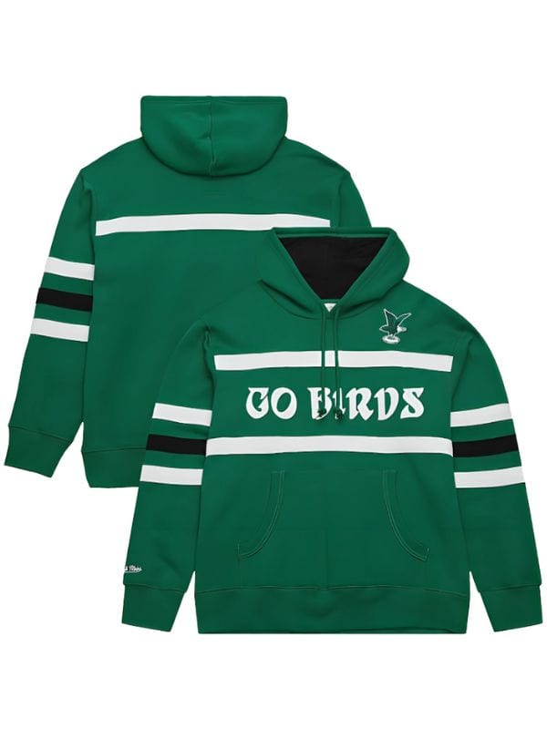 Philadelphia Eagles Vintage Head Coach Green Hoodie
