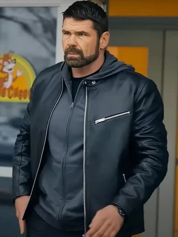 Playdate 2025 Jason William Day Leather Jacket Black