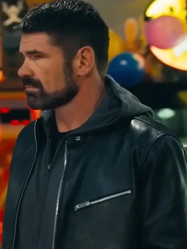 Playdate 2025 Jason William Day Leather Jacket Black