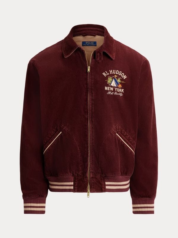 Power Ballad Nick Jonas Corduroy Jacket Maroon