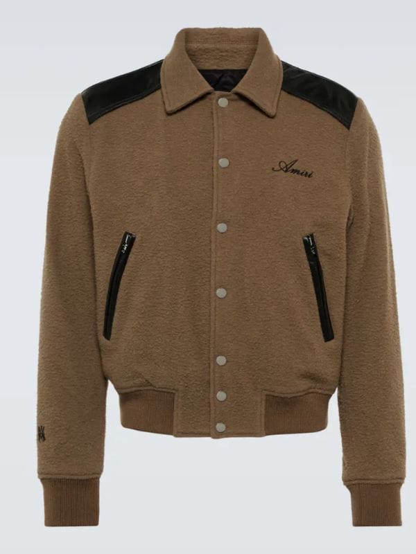 Power Book II Ghost S03 Michael Rainey Jr. Brown Varsity Jacket Power Book II Ghost S03 Michael Rainey Jr. Brown Varsity Jacket