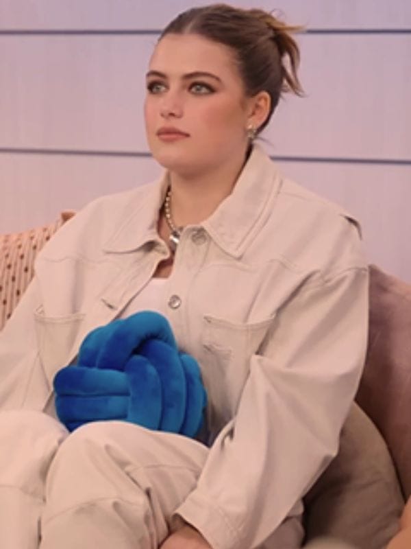 Press Junket S01 Ella Bright Off White Jacket