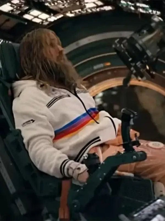 Project Hail Mary 2026 Ryan Gosling Rainbow Stripe Hoodie