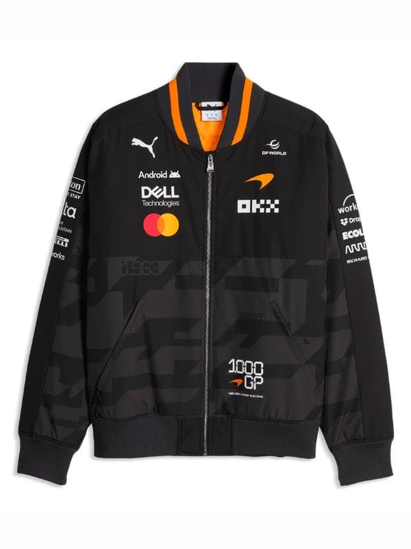 PUMA McLaren 2026 Team 1000th GP Bomber Jacket