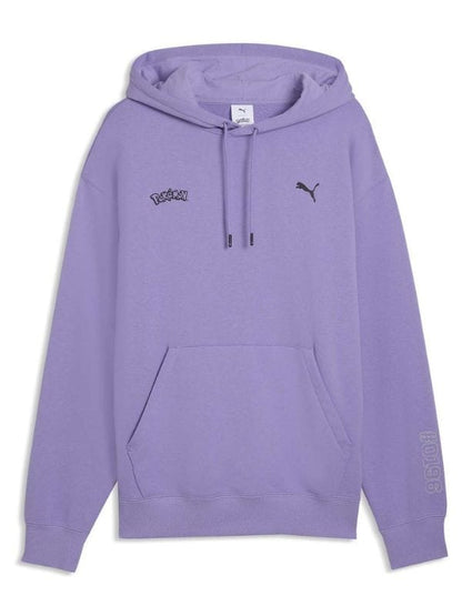 PUMA × Pokémon: Espeon Relaxed Pullover Hoodie Purple