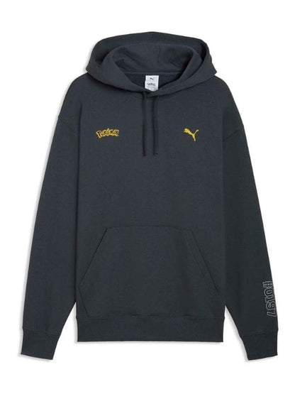 PUMA × Pokémon: Umbreon Relaxed Pullover Hoodie Black