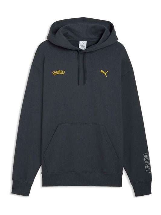 PUMA × Pokémon: Umbreon Relaxed Pullover Hoodie Black