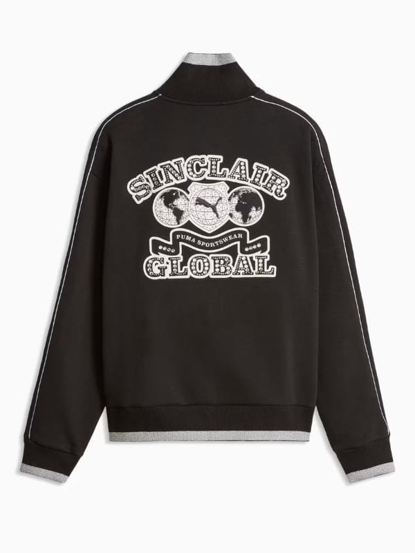 PUMA x SINCLAIR 2026 T7 Black Track Jacket Unisex