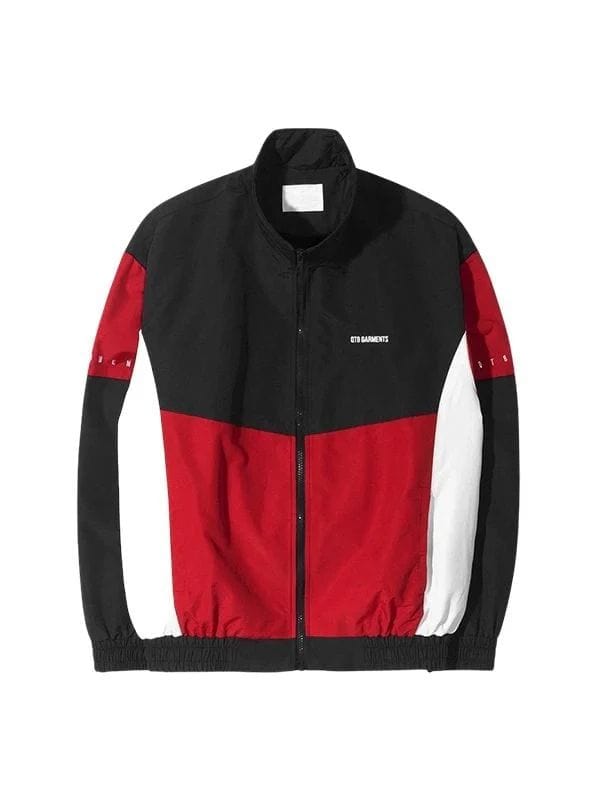 Qt8 Garments Jacket Black & Red 