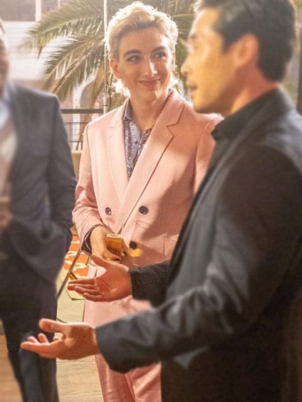 Quantum Leap Ian Wright Pink Blazer