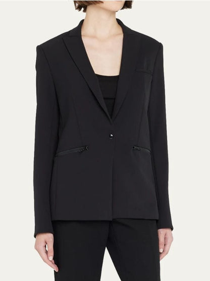 Nanrisa Lee Quantum Leap Jenn Chou Black Blazer