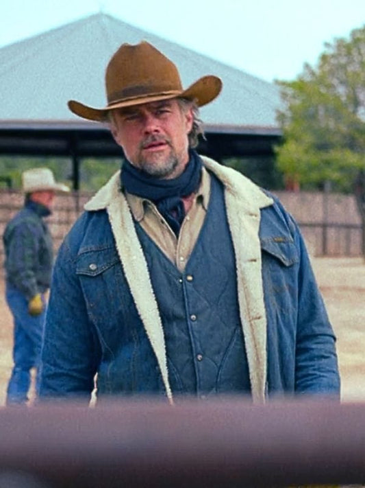 Ransom Canyon S01 Josh Duhamel Blue Denim Jacket