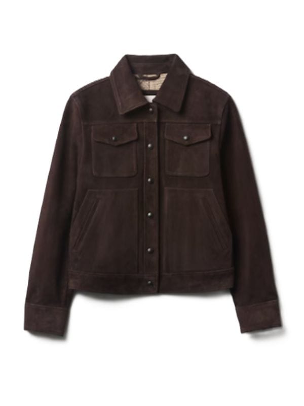 Ransom Canyon S02 Angie O'Grady Suede Jacket