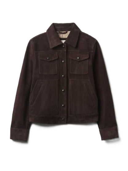Ransom Canyon S02 Angie O'Grady Suede Jacket