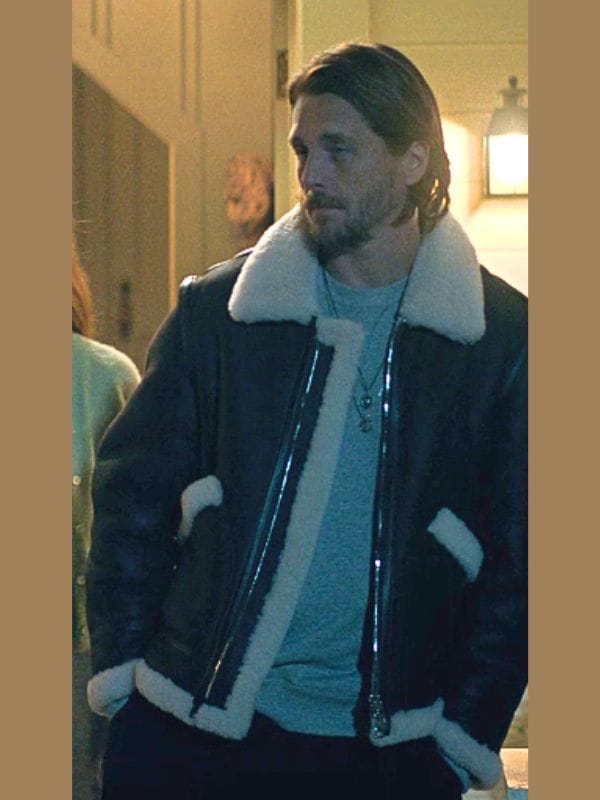 Ransom Canyon S02 Ben Robson Shearling Leather Jacket